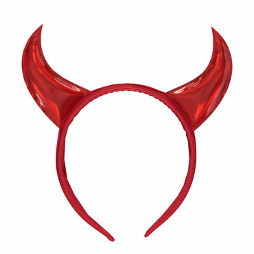 Adult Devil Horns Red Headband