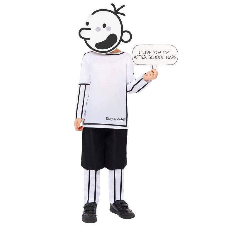 Child Diary of a Wimpy Kid Gregg Boy Costume