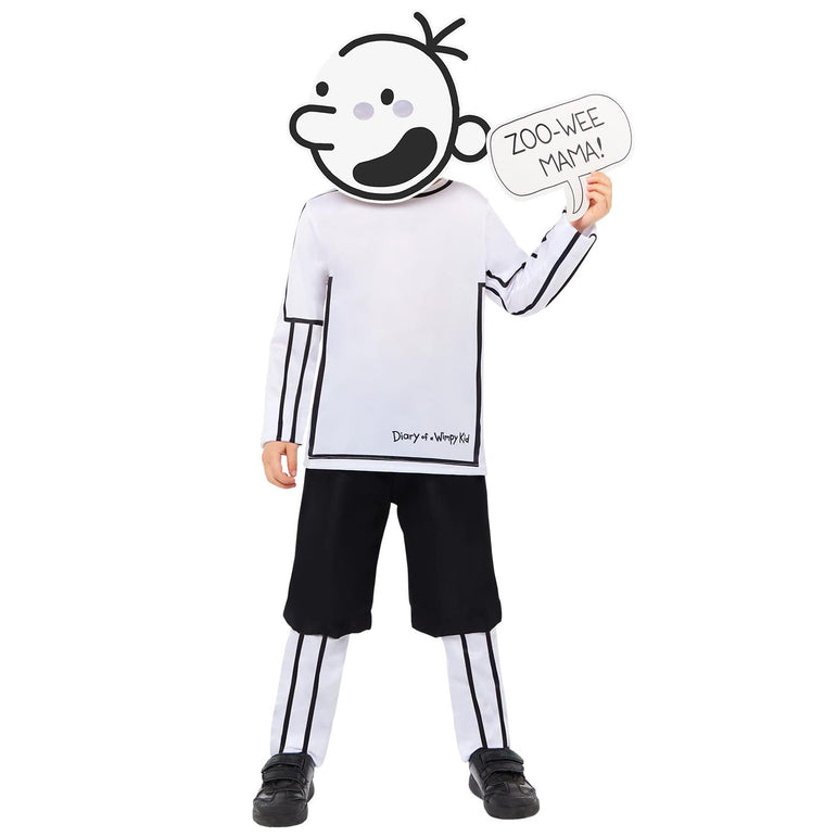 Child Diary of a Wimpy Kid Gregg Boy Costume