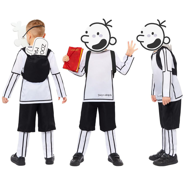 Child Diary of a Wimpy Kid Gregg Boy Costume