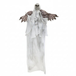 Halloween Hanging Evil Angel Skeleton with Wings Decoration