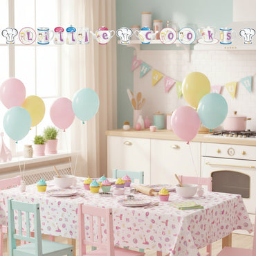 Little Cooks 3D Pop-up Letter Banner 2.2m x 15cm