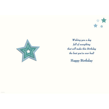 Someone Special Birthday Greeting Card 9in X 6in