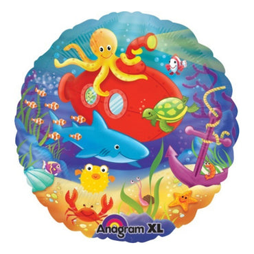Deep Sea Fun Foil Balloon 18in