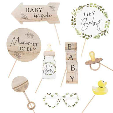 Botanical Baby Shower Photo Props