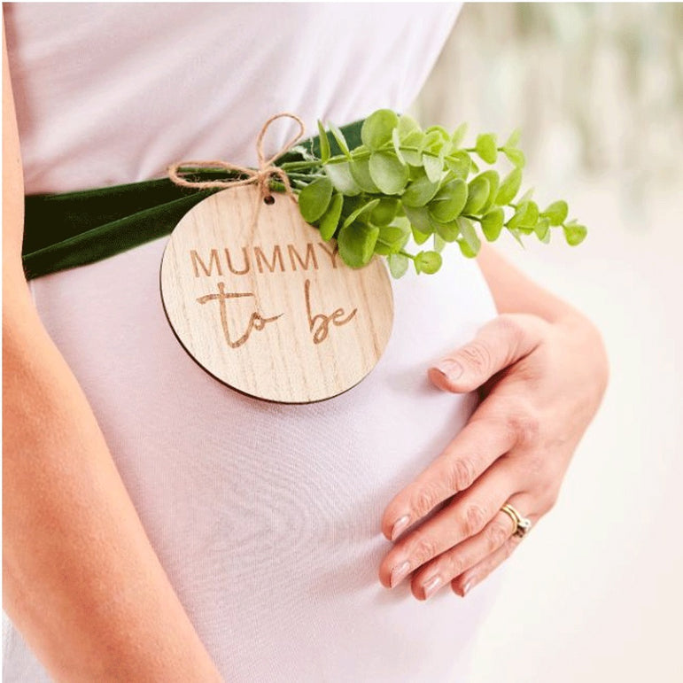 Botanical Baby Mummy Belly Sash