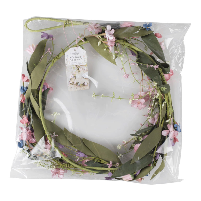 Boho Bride Meadow Reusable Artificial Flower Garland