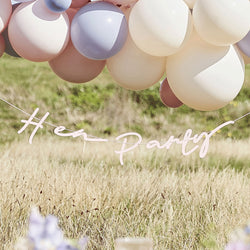 Boho Bride Banner Hen Party