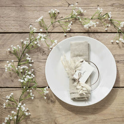 Botanical Wedding White Gypsophila Foliage Garland