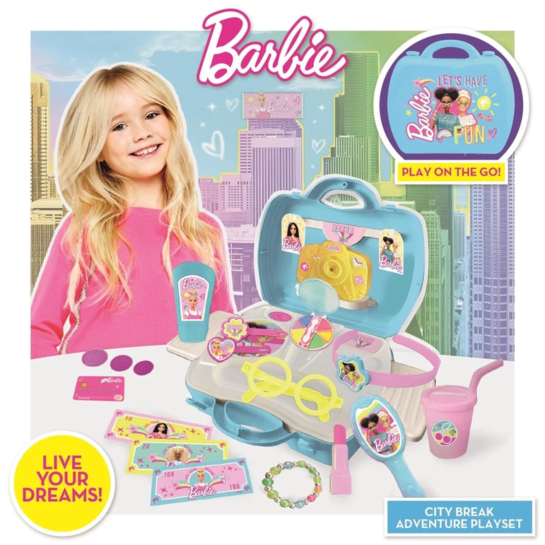 Barbie City Break Adventure Playset