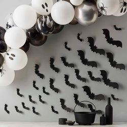 Halloween Bat Wall Decorations 30pcs