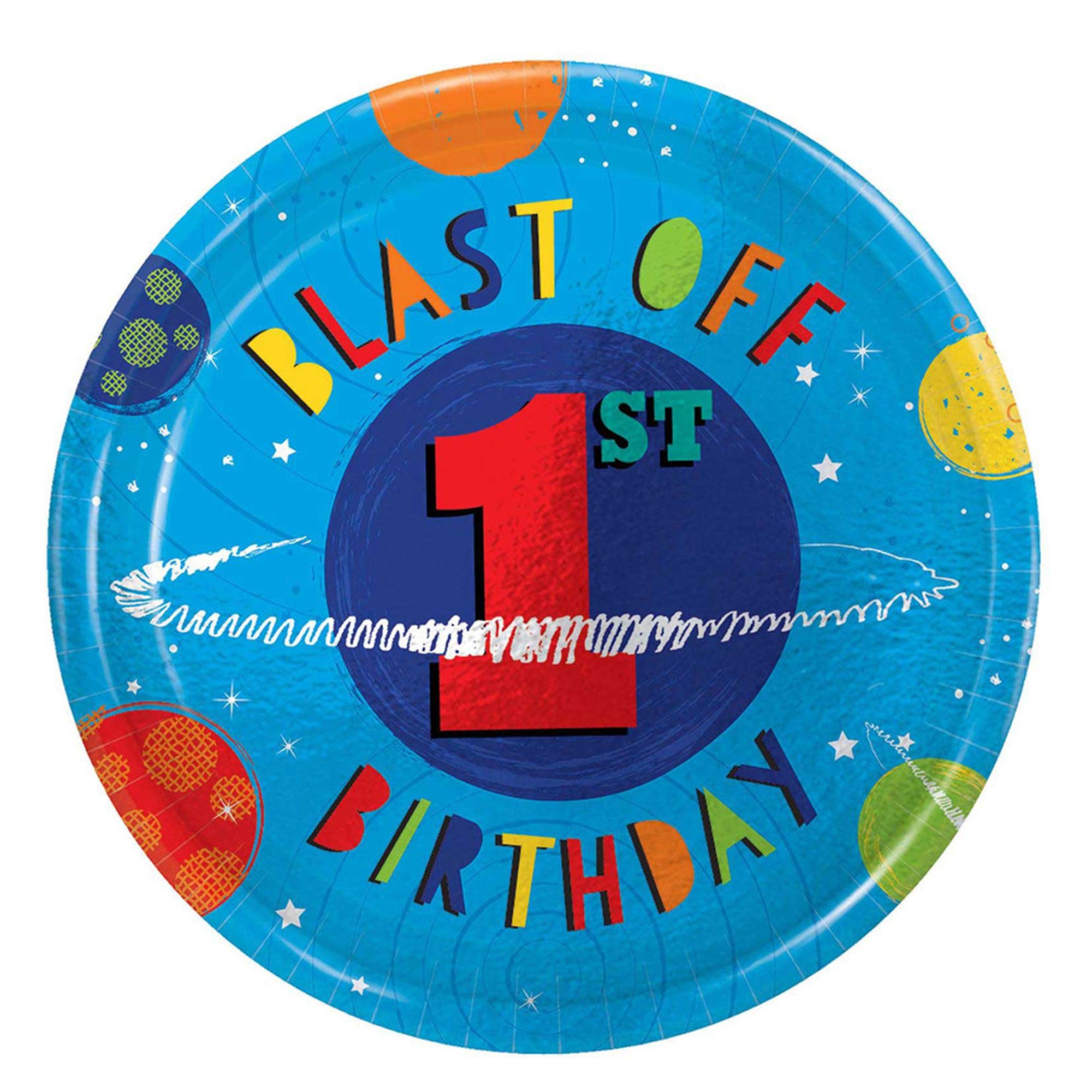 First Blast Off Boy 1st Birthday