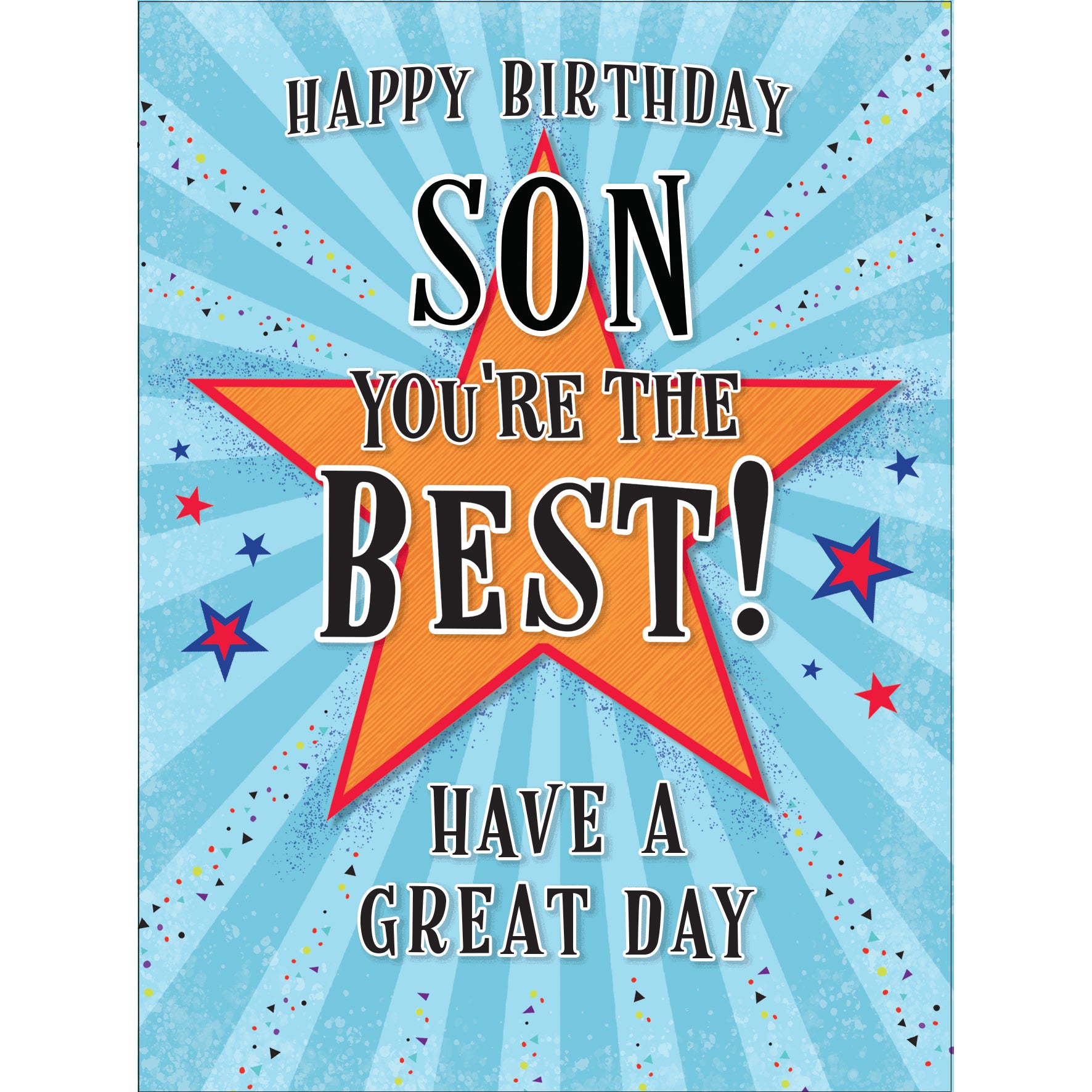 Son Birthday Greeting Card