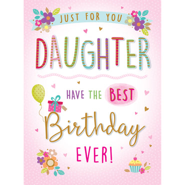 Daughter Birthday Greeting Card