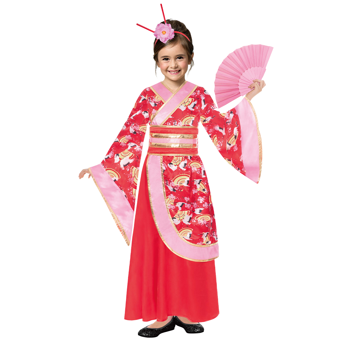 Child Japanese Girl National Costume