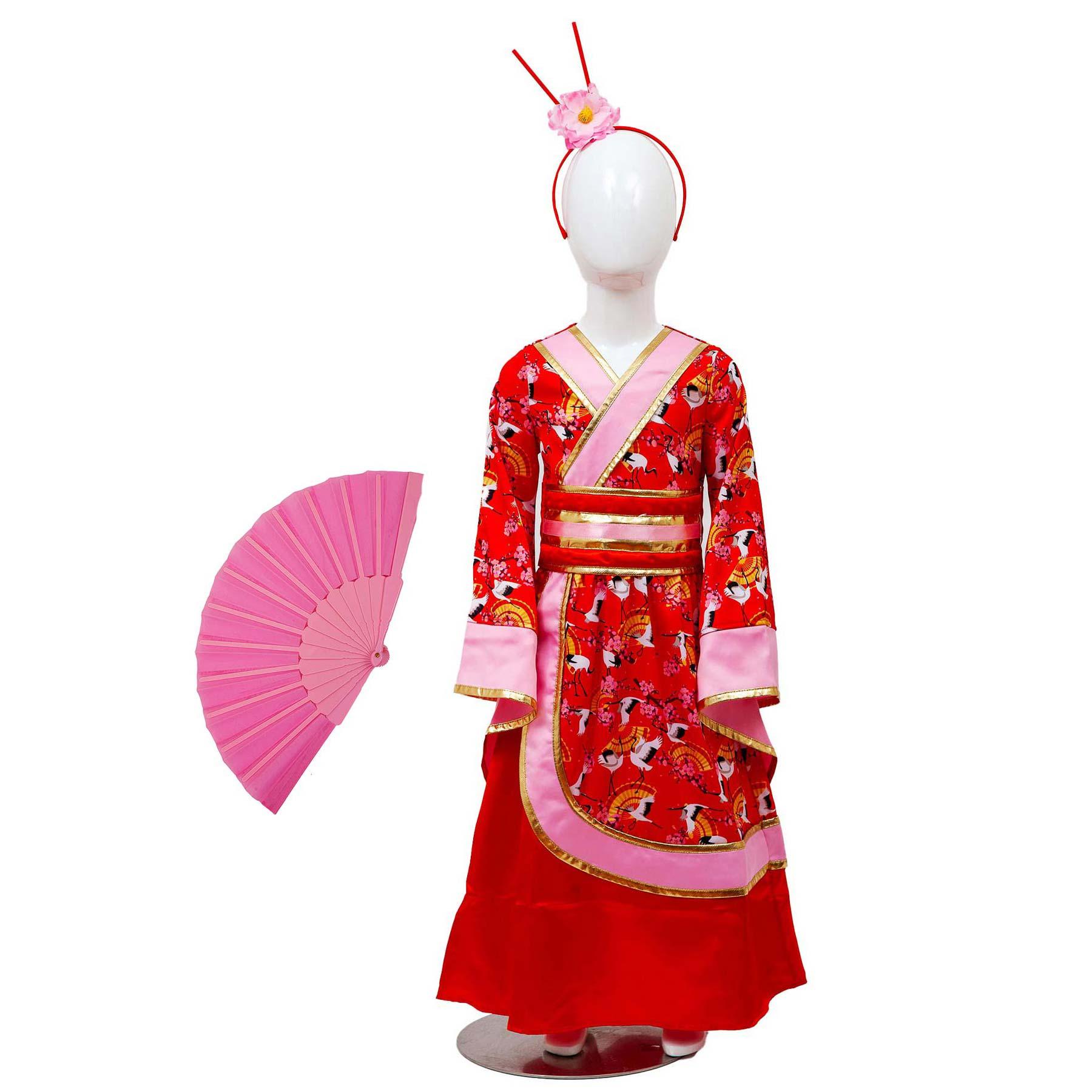 Child Japanese Girl Costume Costumes & Apparel - Party Centre