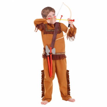 Child Native American Role Play Pants Set Western Costume