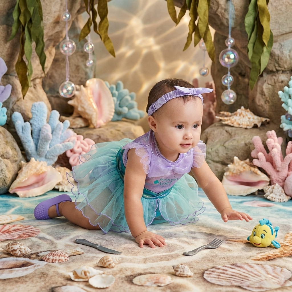 infant disney princess dress Dressy Daisy Baby-Girls' Costume Christmas Halloween Fancy Dresses Up Butterfly Size 24 Months Blue : Clothing, Shoes & Jewelry Made From Buttery Disney Princess Costume Baby Ariel