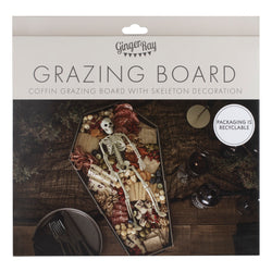 Halloween Black Coffin Grazing Board
