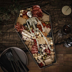 Halloween Black Coffin Grazing Board
