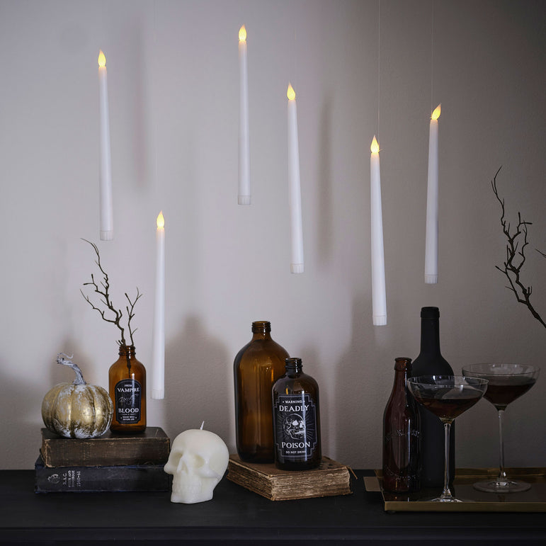 Halloween LED Floating Candles 6pcs