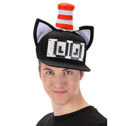 Dr. Seuss Bricky Blocks Build-On Cat in the Hat Snapback Hat Kit