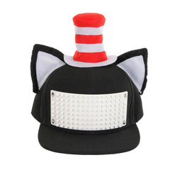 Dr. Seuss Bricky Blocks Build-On Cat in the Hat Snapback Hat Kit