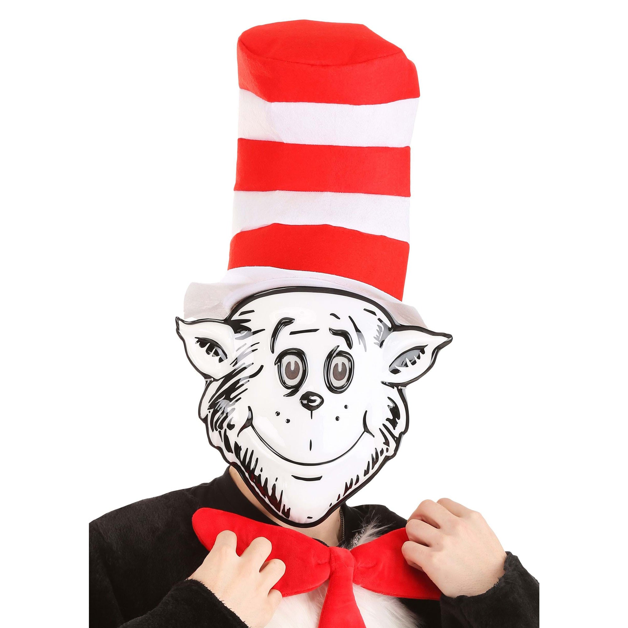 Child Dr. Seuss Cat in the Hat Vacuform Mask and Hat Kit