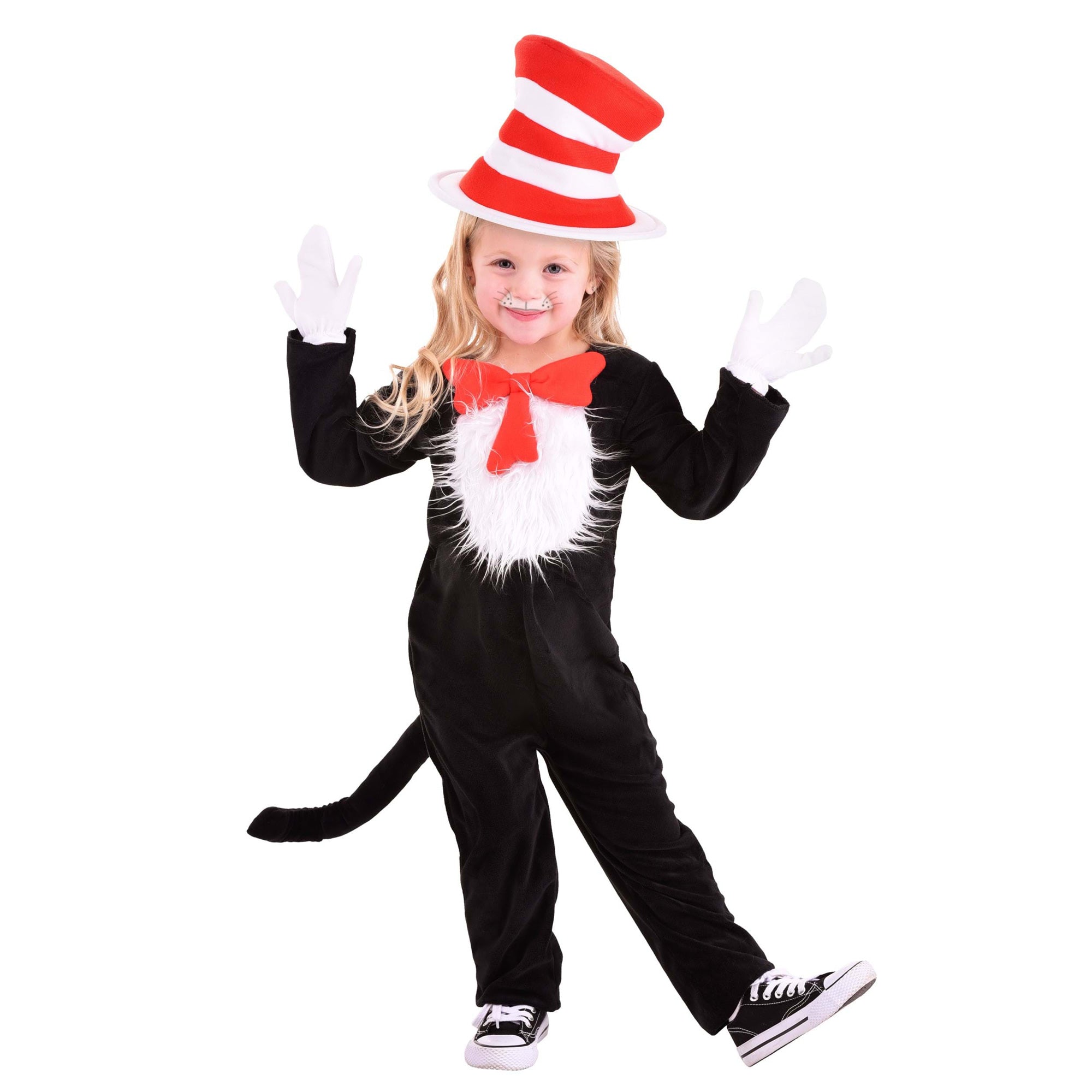 Toddler Cat in the Hat Unisex Costume