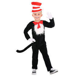 Toddler Cat in the Hat Unisex Costume