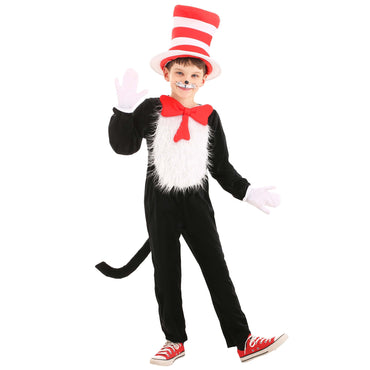 Child Cat in the Hat Unisex Costume