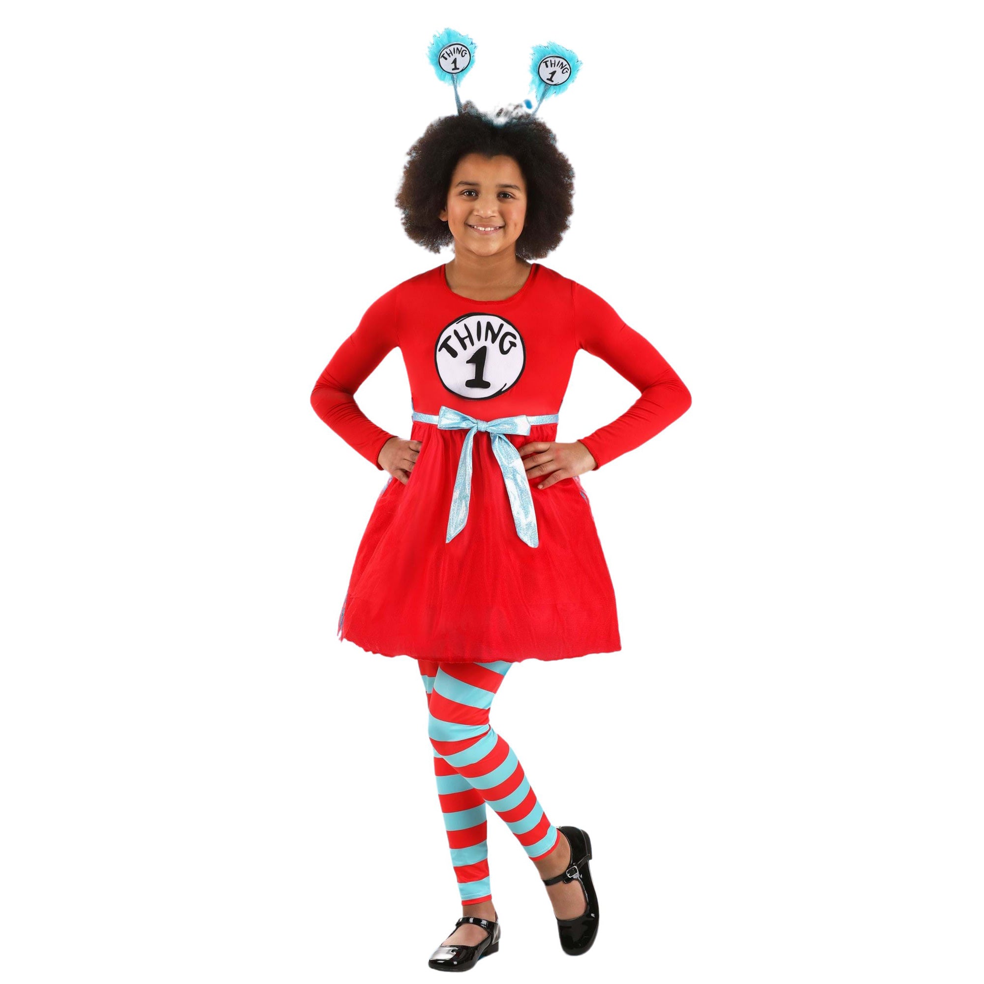 Child Dr. Seuss Thing 1 & 2 Girls Costume
