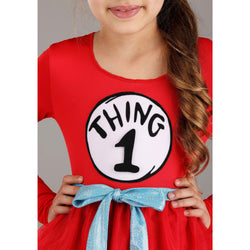 Child Dr. Seuss Thing 1 & 2 Girls Costume