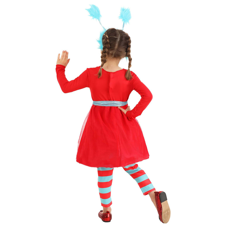 Toddler Dr. Seuss Thing 1 & 2 Girls Costume