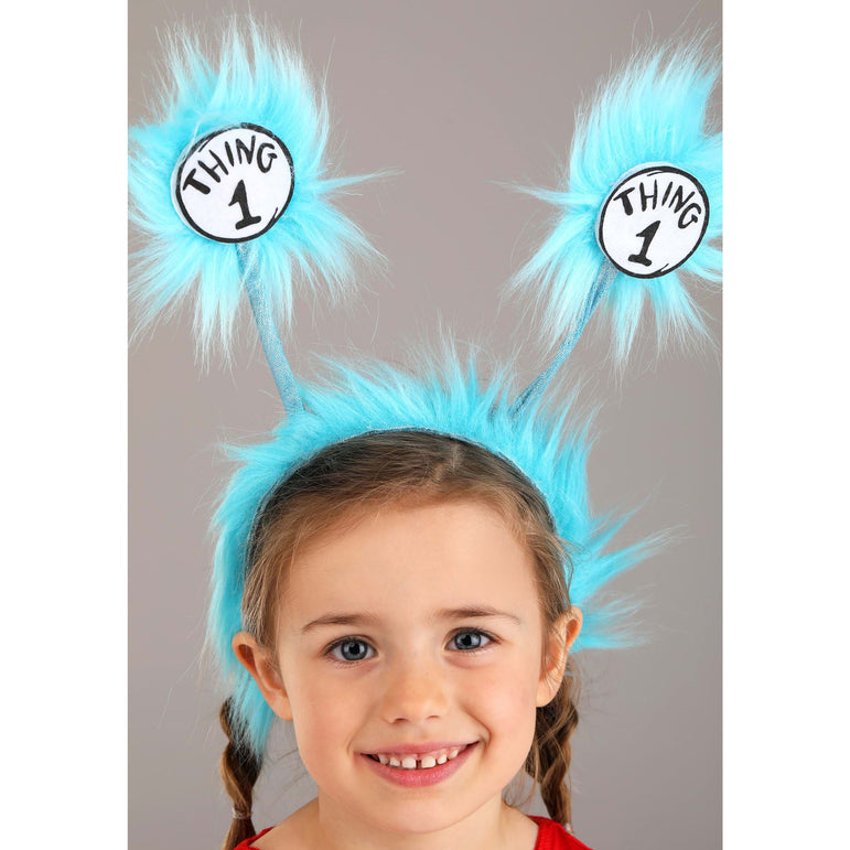 Toddler Dr. Seuss Thing 1 & 2 Girls Costume