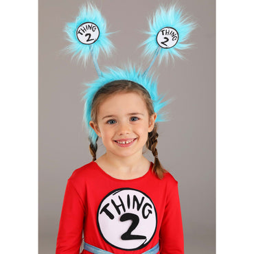 Toddler Dr. Seuss Thing 1 & 2 Girls Costume