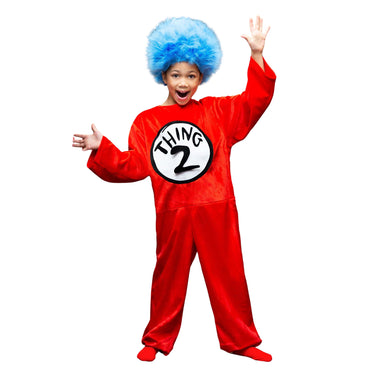 Child Dr. Seuss Thing 1 & 2 Boys Costume