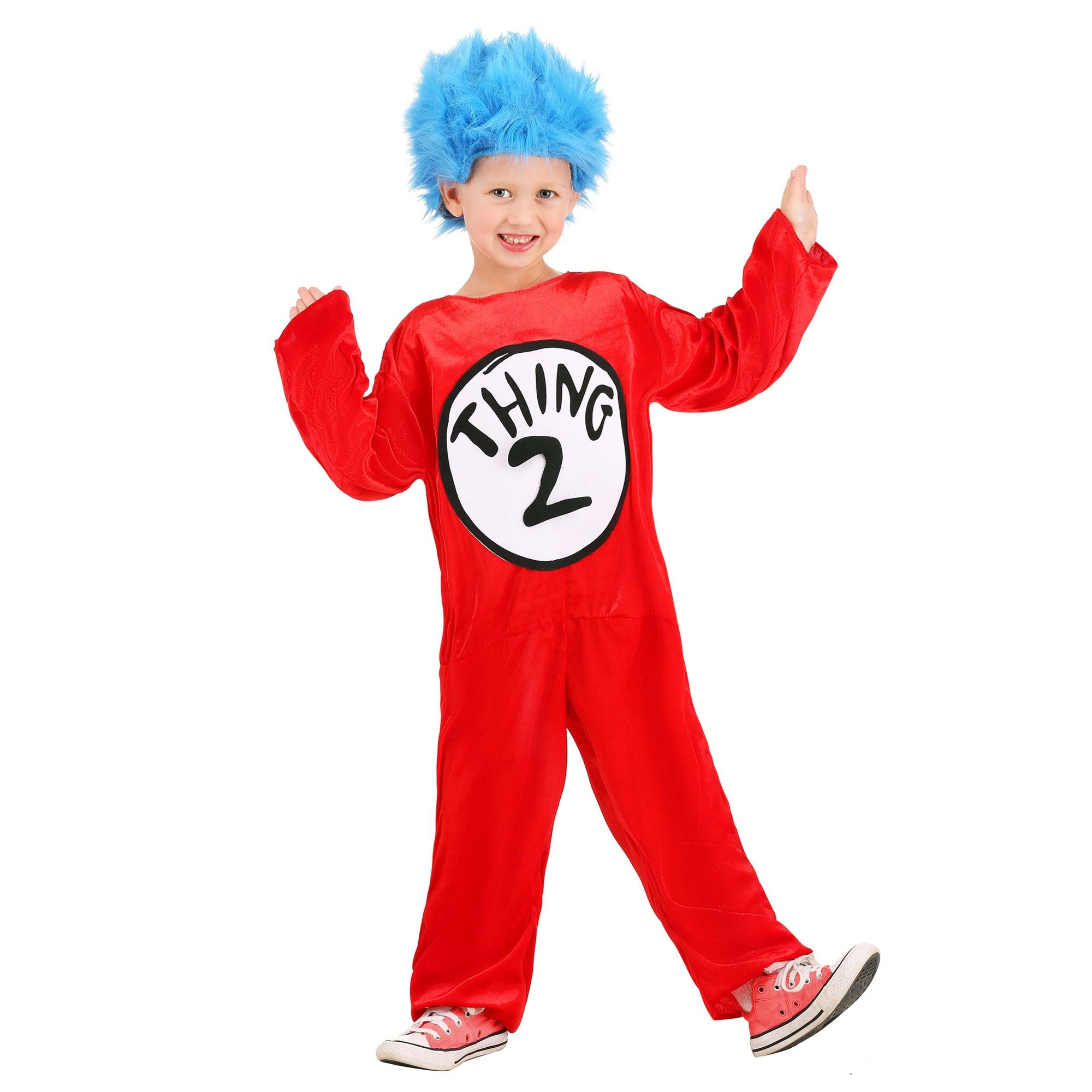Child Dr. Seuss Thing 1 & 2 Boys Costume