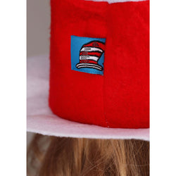 Child Cat in the Hat Girls Dress Up Costume