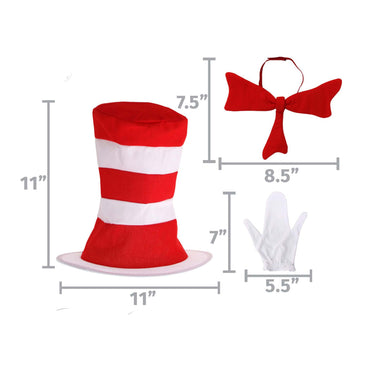 Child Dr. Seuss Cat in the Hat Accessory Kit