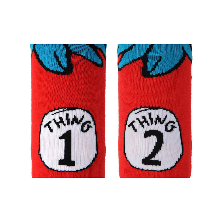 Child Dr. Seuss Thing 1 & 2 Socks