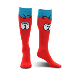 Child Dr. Seuss Thing 1 & 2 Socks