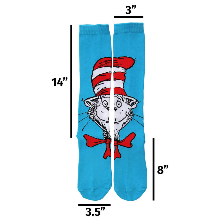 Child Cat in the Hat Knee High Socks