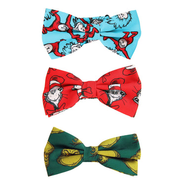 Child Dr. Seuss Bow Tie Set 3pcs