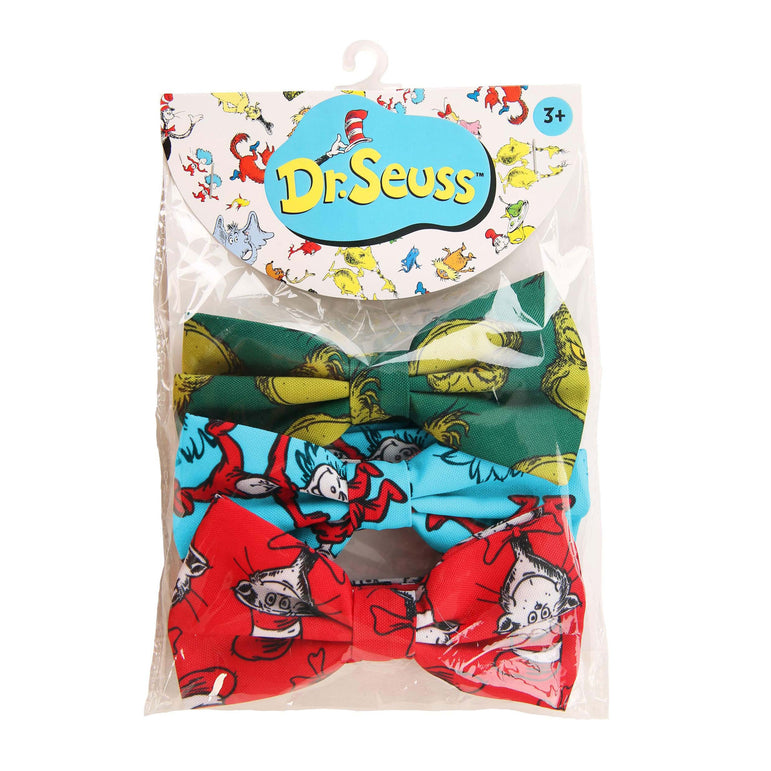 Child Dr. Seuss Bow Tie Set 3pcs