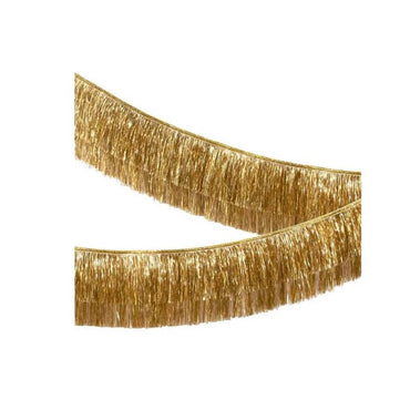 Gold Fringe Backdrop Garland Decoaration 20cm