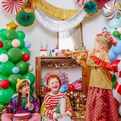 Gold Fringe Backdrop Garland Decoaration 20cm