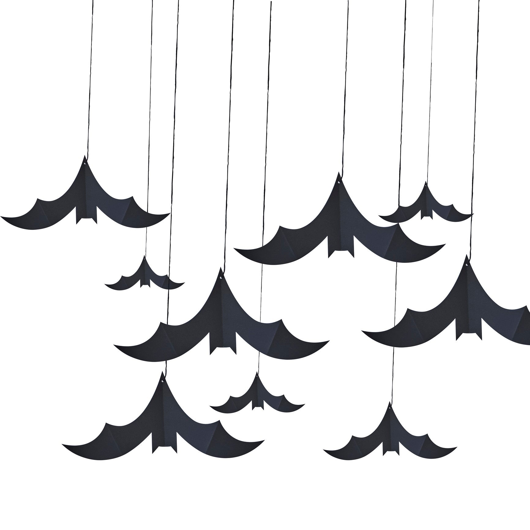 Halloween Hanging Bats Decoration 10pcs
