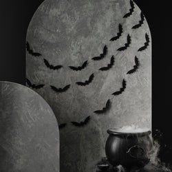 Halloween Black Bat Garland