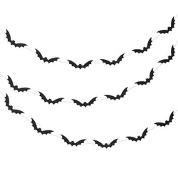 Halloween Black Bat Garland